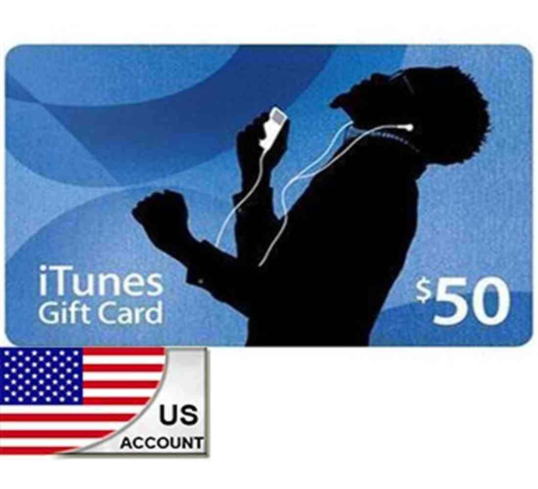 Apple iTunes Gift Card $50 - U.S. Account