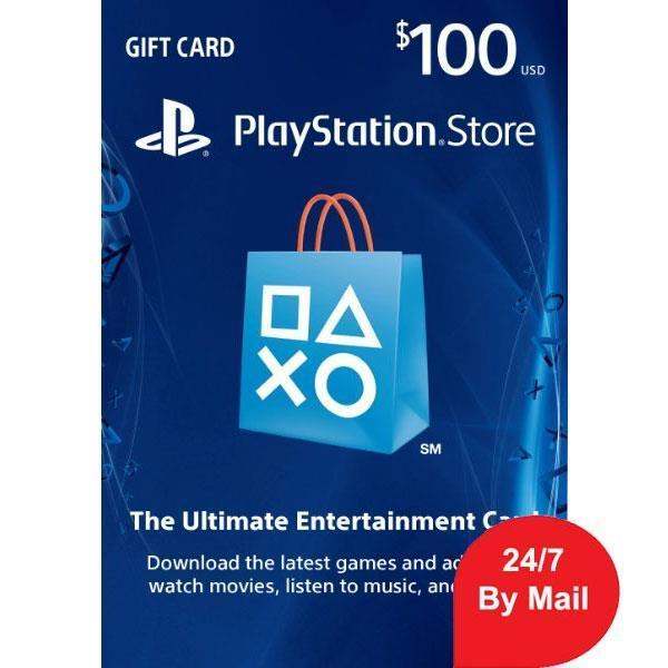 SONY Playstation Network Card US 100$  - PSN US Account