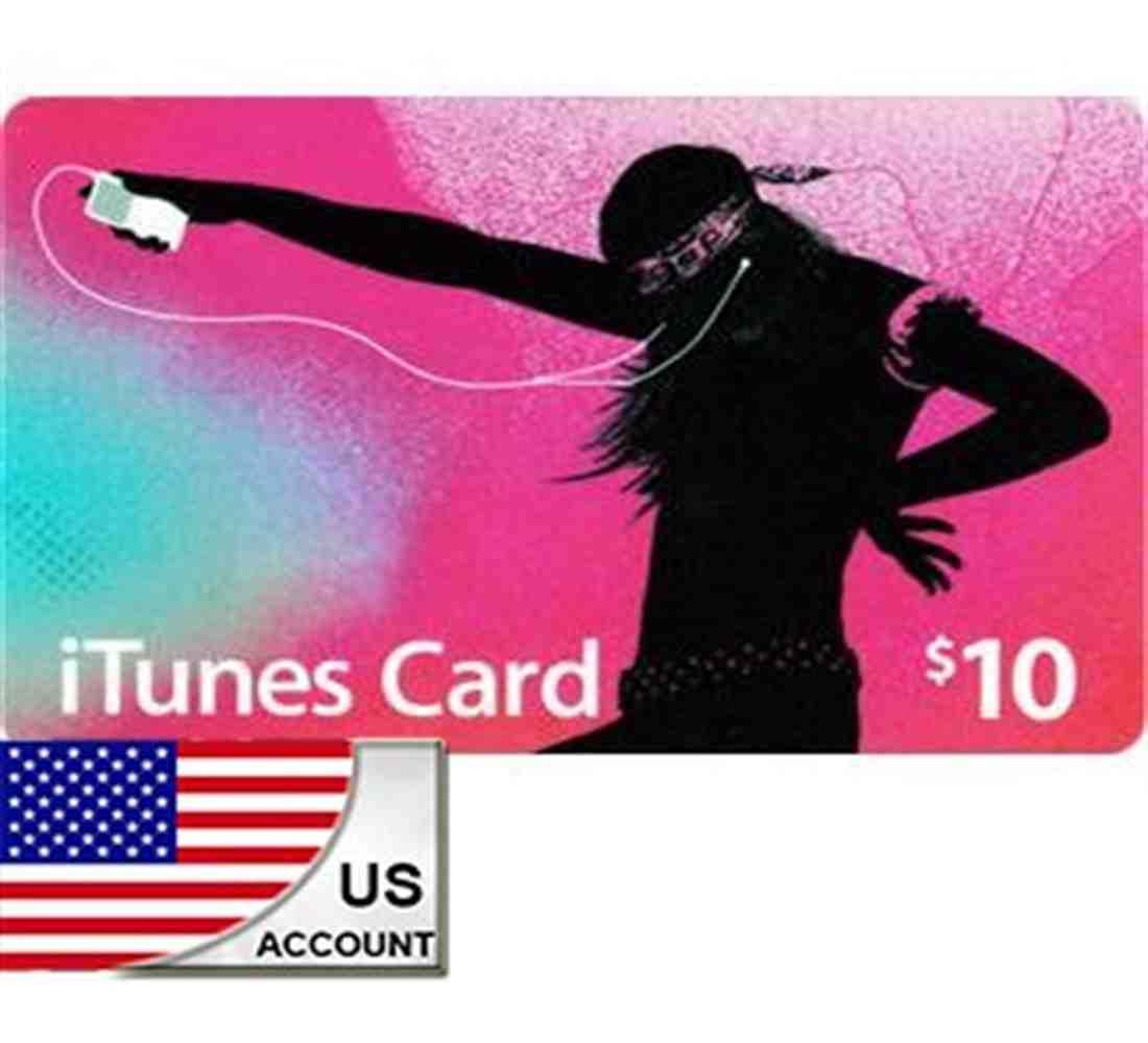 Apple iTunes Gift Card $10 - U.S. Account