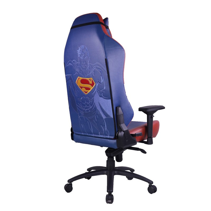 GAMEON Licensed Gaming Chair With Adjustable 4D Armrest & Metal Base - Superman