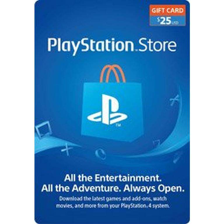 SONY Playstation Gift Card 25$ - PSN US Account
