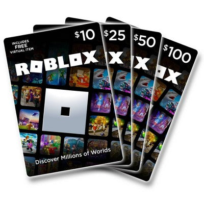 Roblox gift cards 