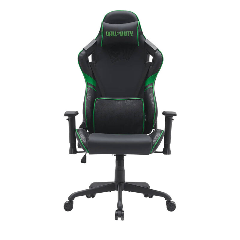 Call Of Duty (COD) x GAMEON Licensed Gaming Chair With Adjustable 2D Armrest & Metal Base - Green/Black