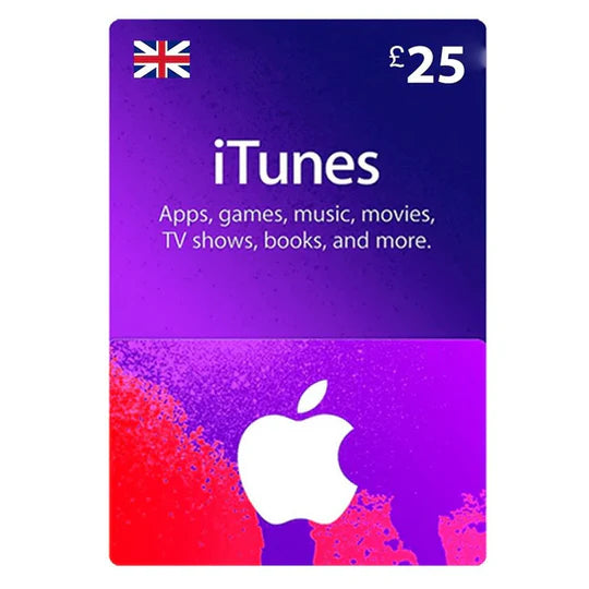 Apple iTunes Gift Card £25 - UK Account