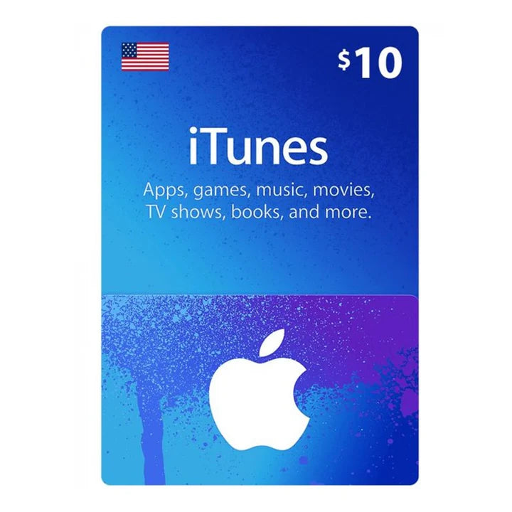 Apple iTunes Gift Card $10 - U.S. Account