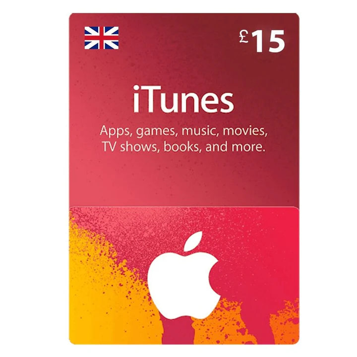 Apple iTunes Gift Card £15 - UK Account