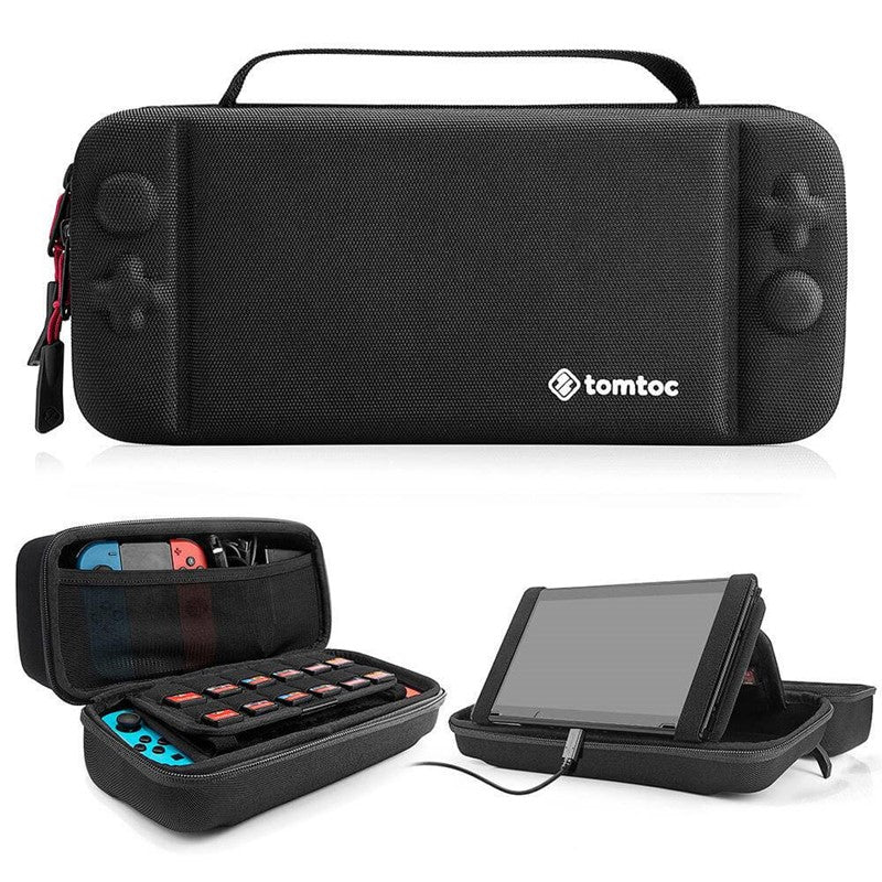 Tomtoc Nintendo Switch Travel Case - Black