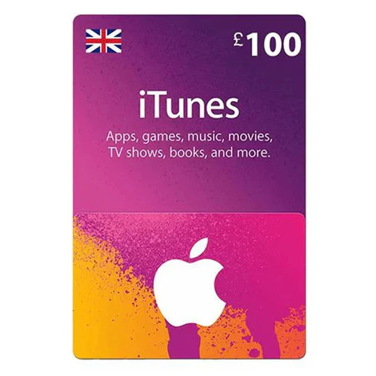 Apple iTunes Gift Card £100 - UK Account