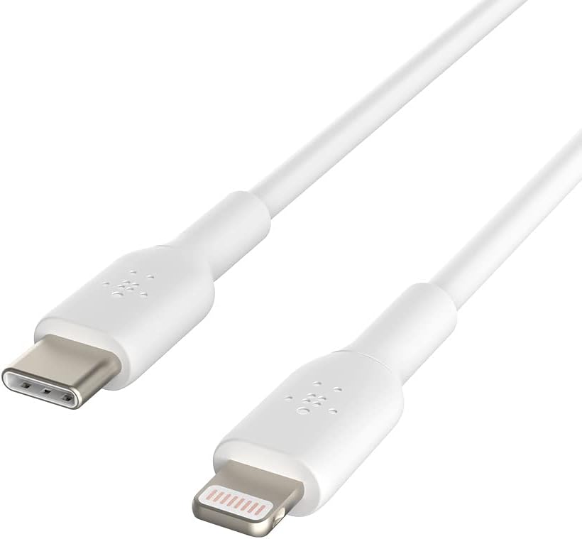 Belkin Boost Charge Lightning To USB Type-C Cable 1M White