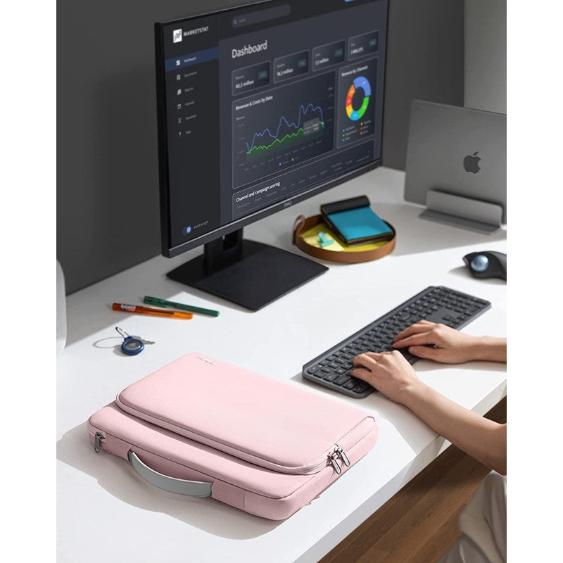 Tomtoc Defender-A14 Laptop Handbag 13.5 inch - Pink