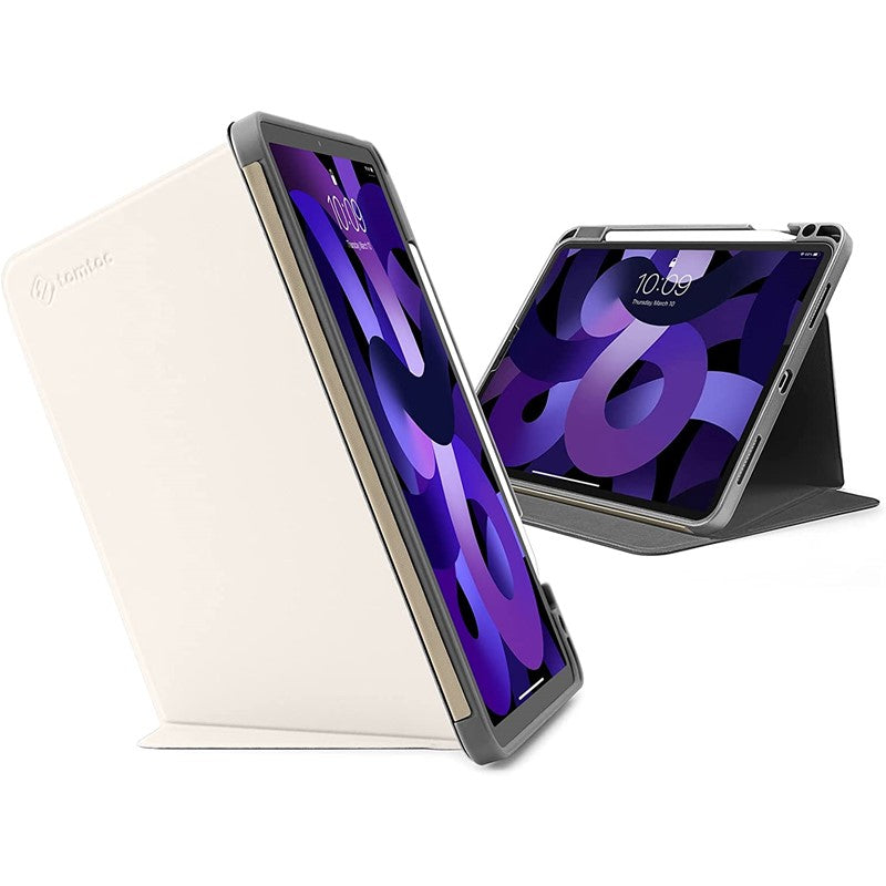Tomtoc Inspire-B02 iPad Tri-Mode Case 10.9 inch - Ivory White