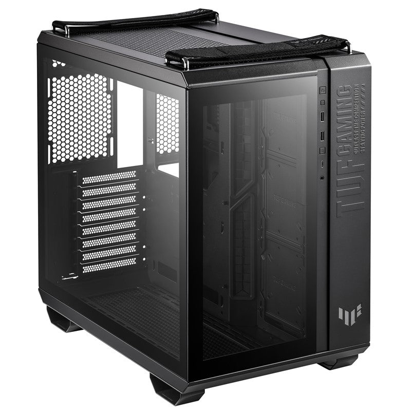 Asus TUF GAMING GT502 Tempered Glass ATX Mid Tower Gaming Case - Black