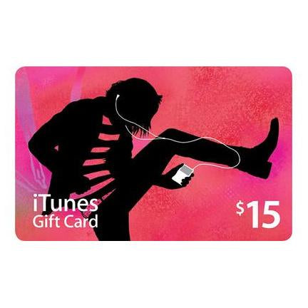 iTunes 15$ US