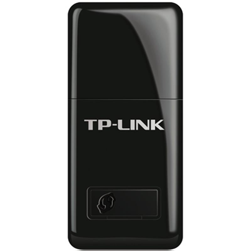 TP-Link Mini Wireless N USB Adapter, Mini-Sized Design, Easily Setup, 300 Mbps