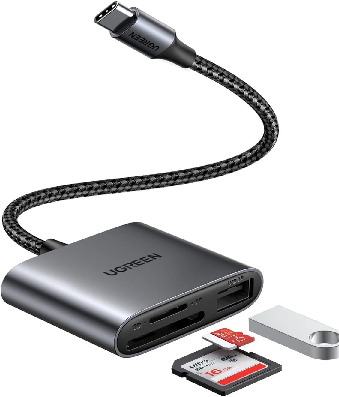Ugreen 3-in-1 USB C SD Card Reader