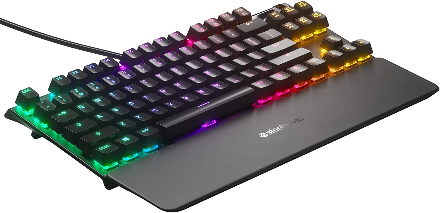 SteelSeries Apex 7 TKL RGB Backlit (Red Switch) US Mechanical Gaming Keyboard