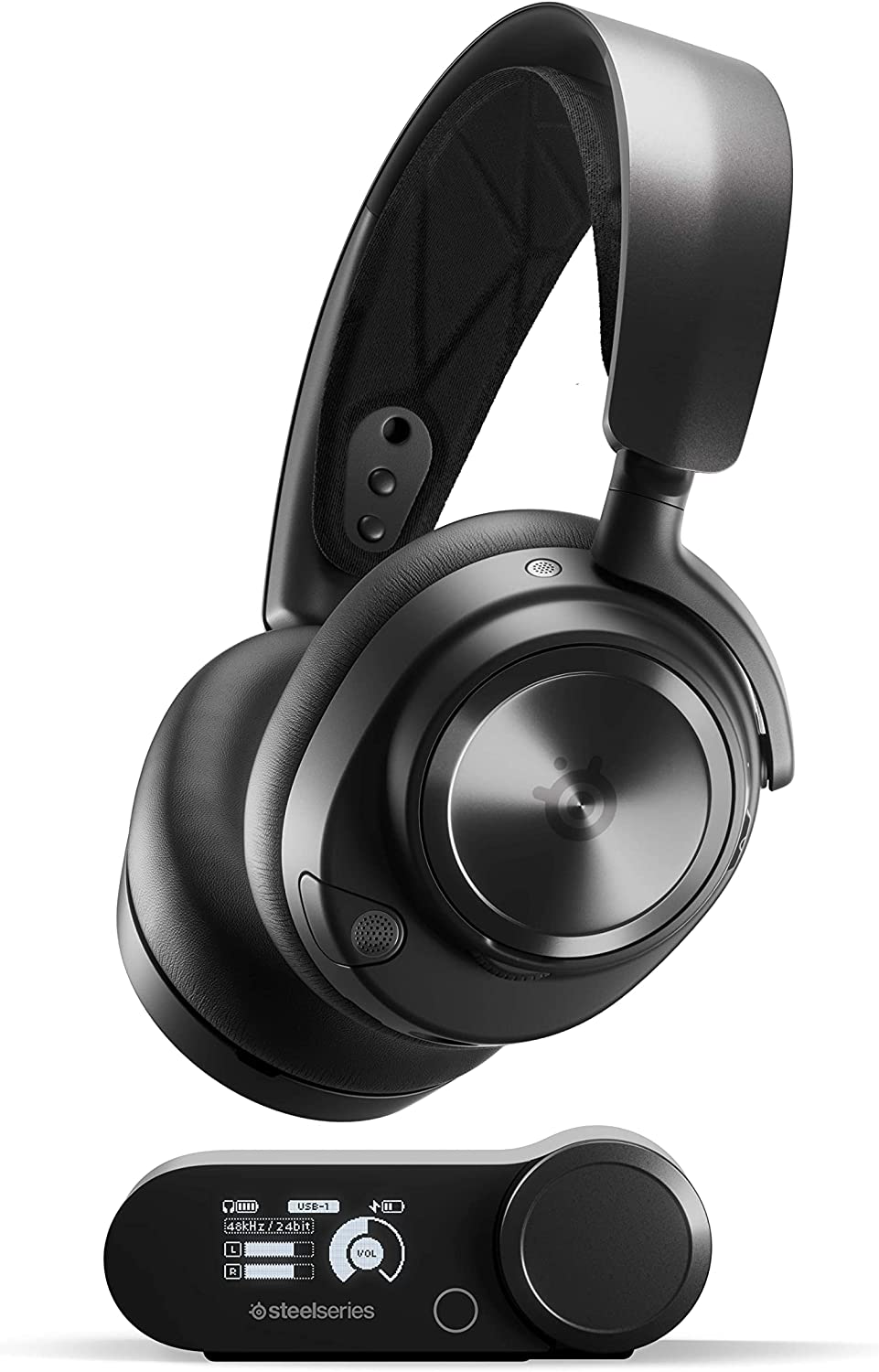 SteelSeries Arctis Nova Pro Gaming Headset For PC and PlayStation - Black