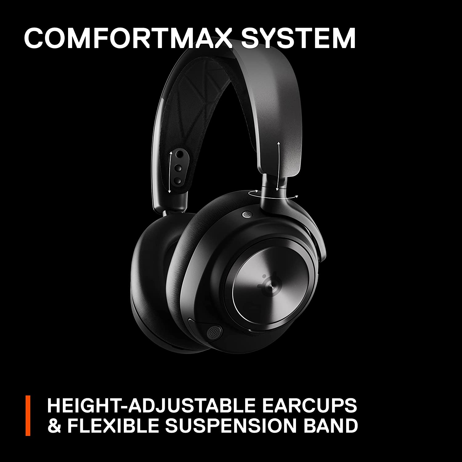 SteelSeries Arctis Nova Pro Gaming Headset For PC and PlayStation - Black