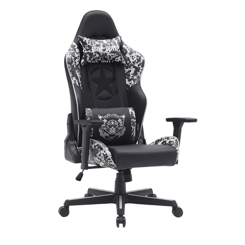 Call Of Duty (COD) x GAMEON Licensed Gaming Chair With Adjustable 3D Armrest & Metal Base - Grey/Black