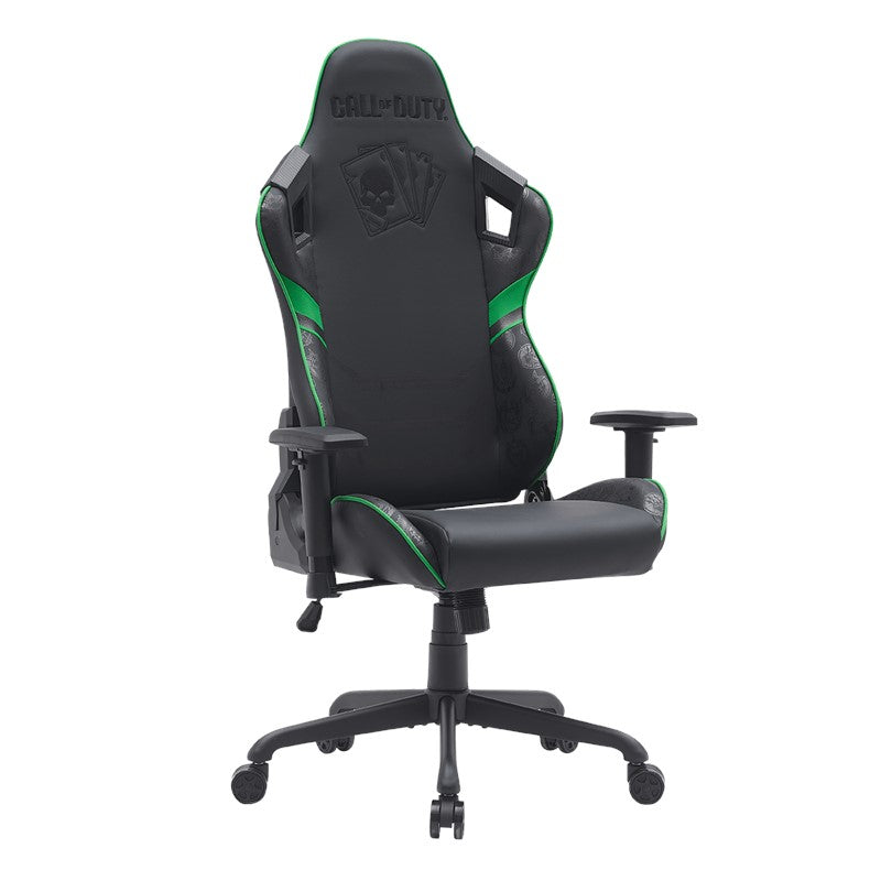 Call Of Duty (COD) x GAMEON Licensed Gaming Chair With Adjustable 2D Armrest & Metal Base - Green/Black