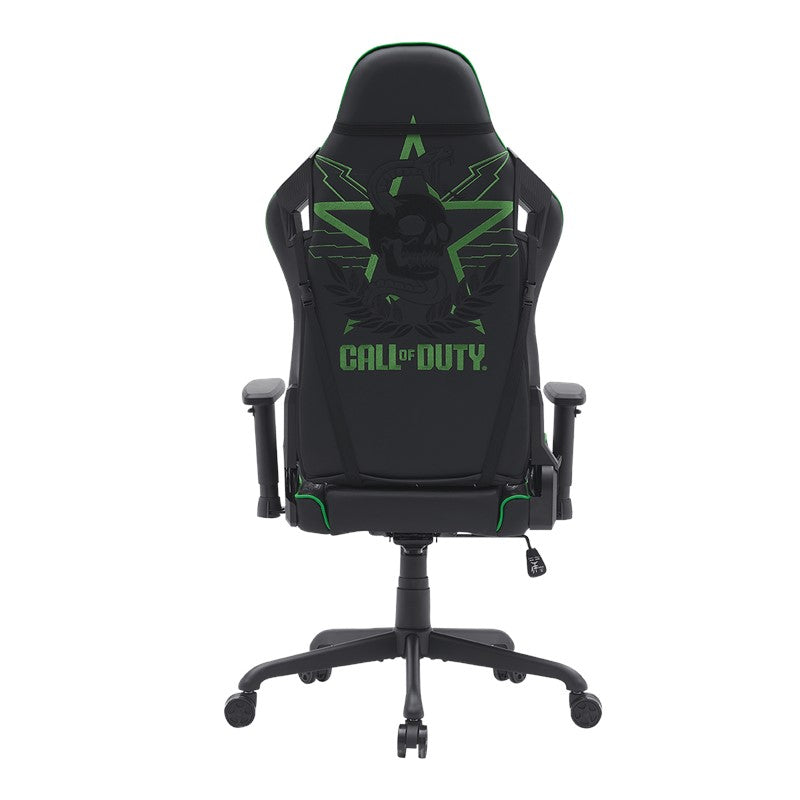 Call Of Duty (COD) x GAMEON Licensed Gaming Chair With Adjustable 2D Armrest & Metal Base - Green/Black