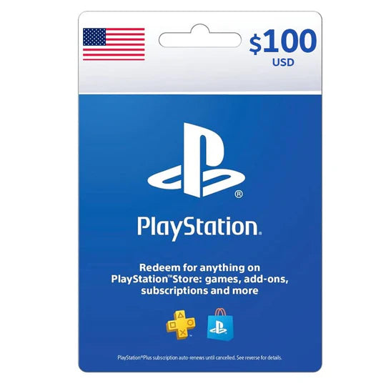 SONY Playstation Network Card US 100$  - PSN US Account