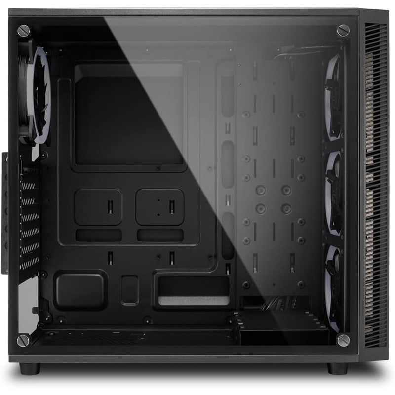 Sharkoon TG4M RGB ATX Mid Tower Gaming Case – Black