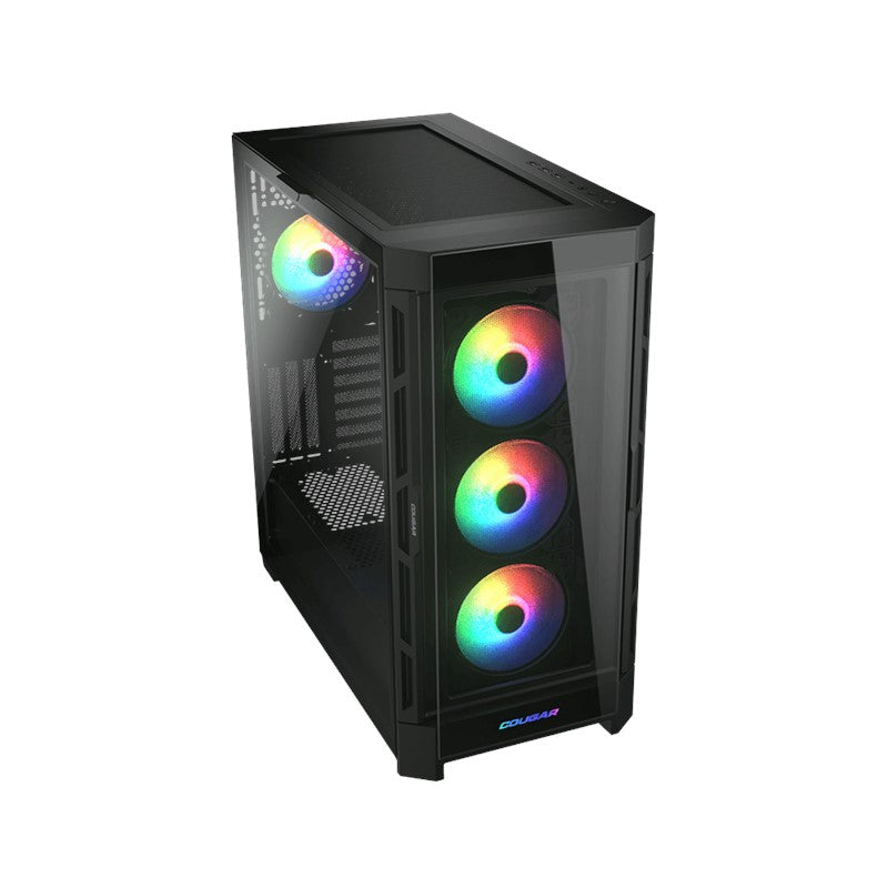Cougar Duoface Pro RGB E-ATX Mid Tower Gaming Case - Black