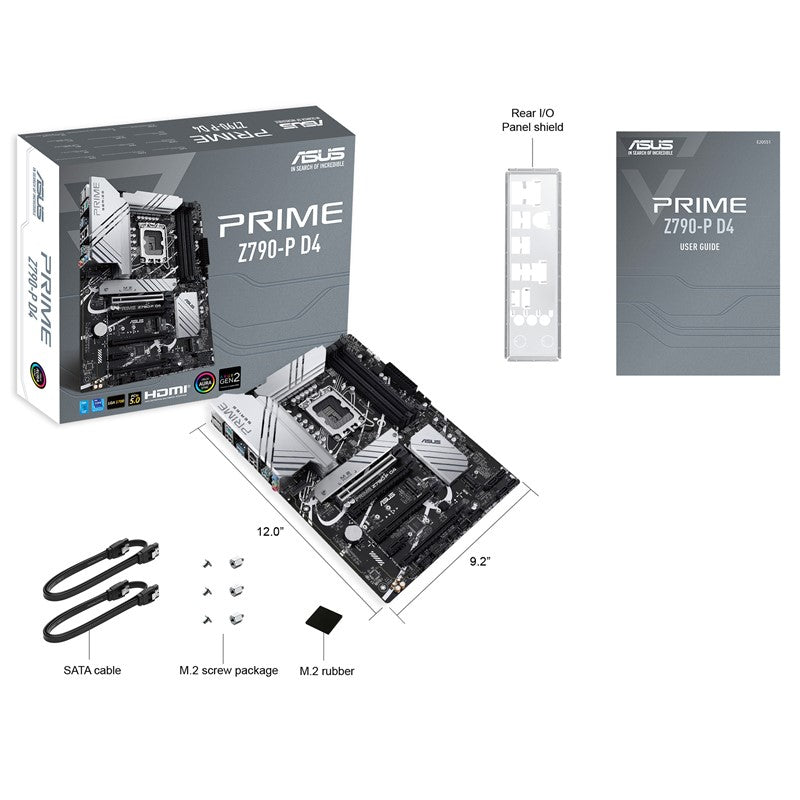 Asus PRIME Z790-P D4 ATX Gaming Motherboard