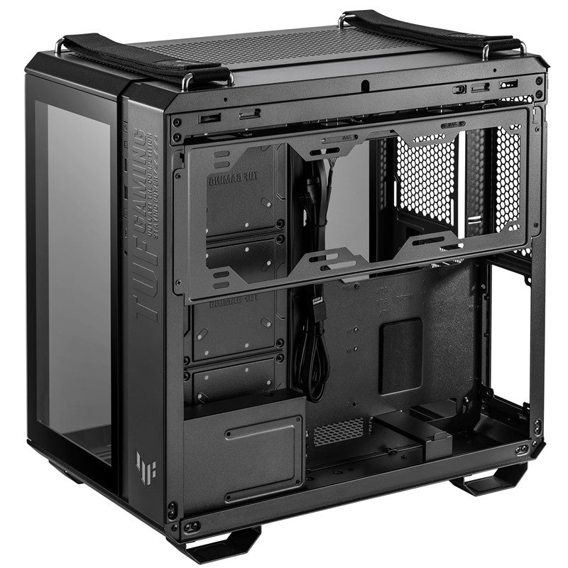 Asus TUF GAMING GT502 Tempered Glass ATX Mid Tower Gaming Case - Black