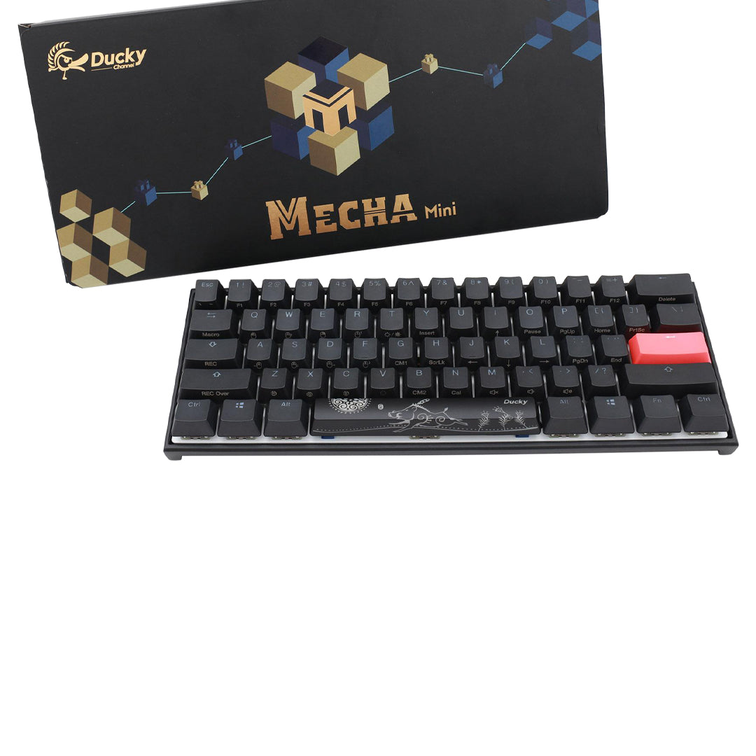 Ducky Channel Mecha Mini RGB Mechanical Keyboard V2 Cherry MX - Blue