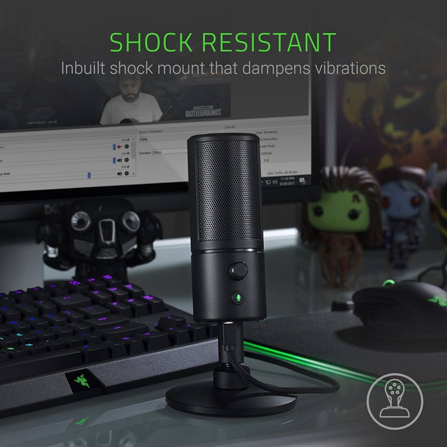 Razer SEIREN-X STREMING USB Digital Microphone - Black