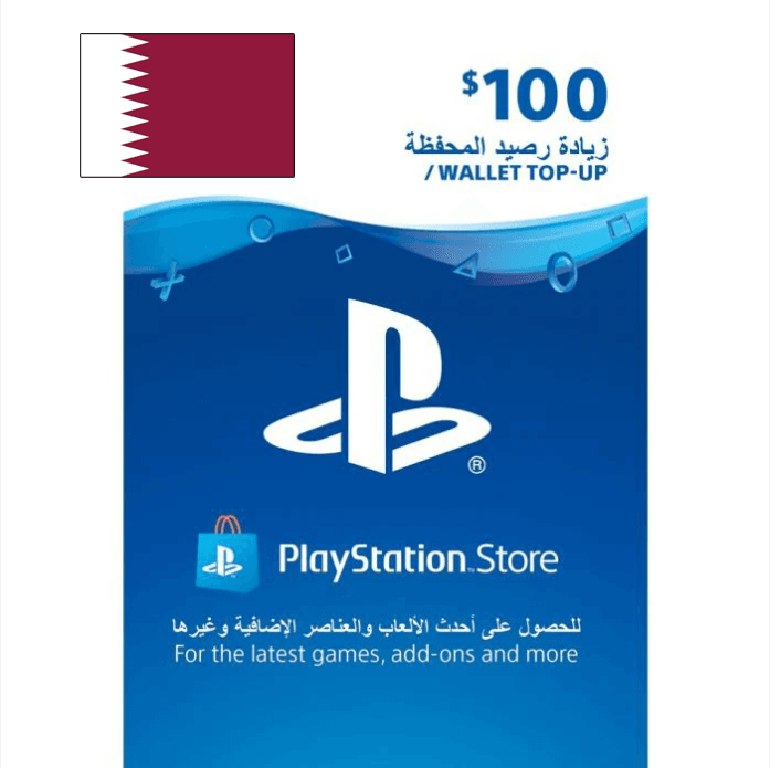SONY PlayStation Network Card $100 (Qatar) - BlinkQA