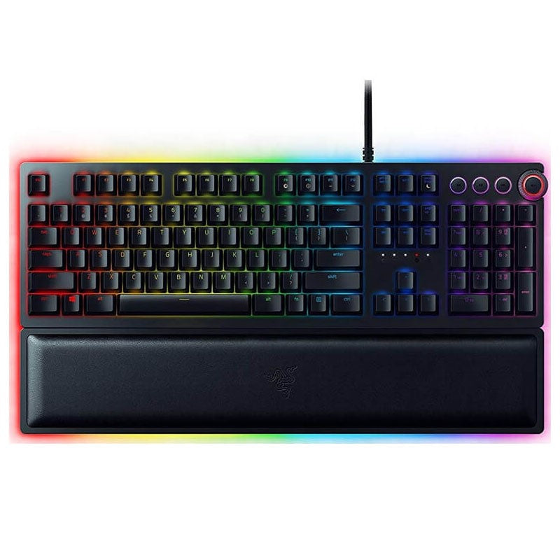 Razer Huntsman Elite Gaming Keyboard, Opto-Mechanical Switches, RGB Chroma