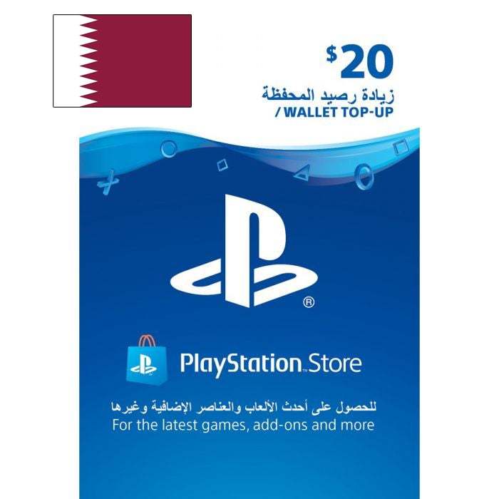 SONY PlayStation Network Card $20 (Qatar) - BlinkQA