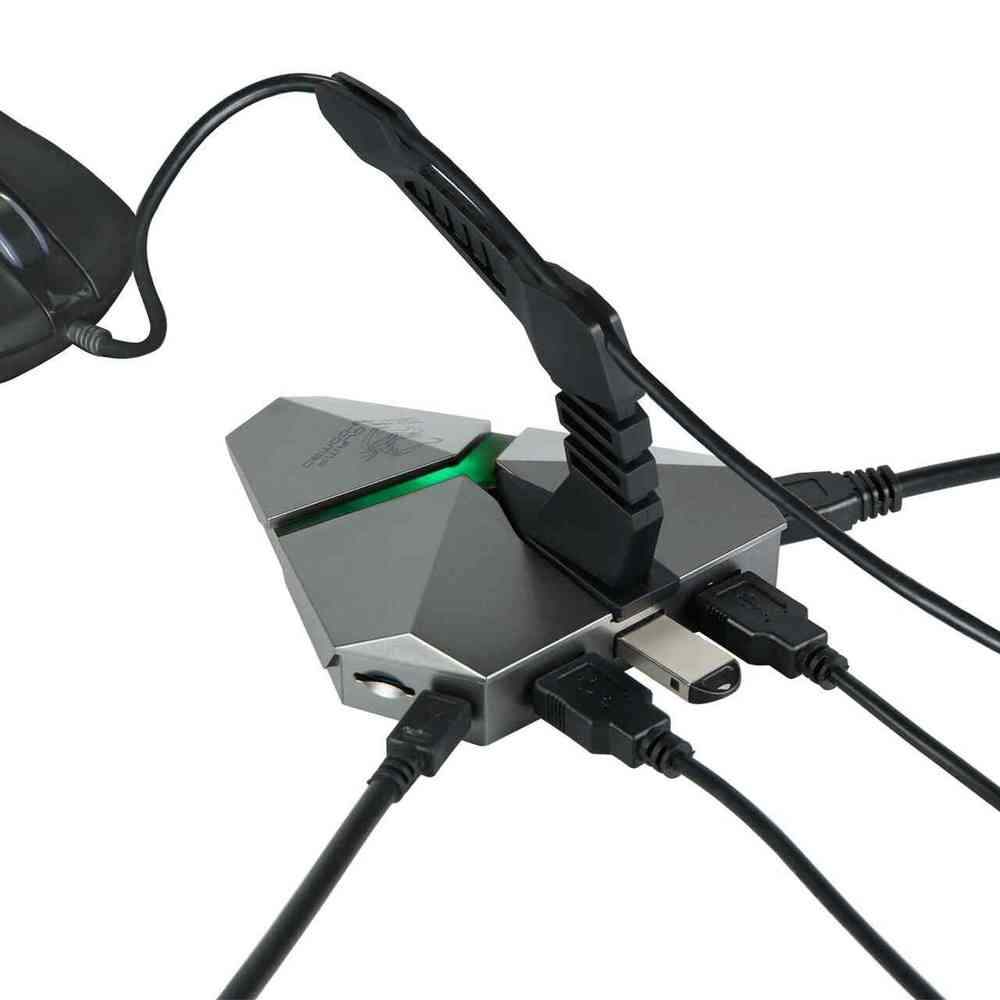 Eureka Ergonomic 3-port USB 3.0 Hub, SD Card Reader with Mouse Bungee - BlinkQA