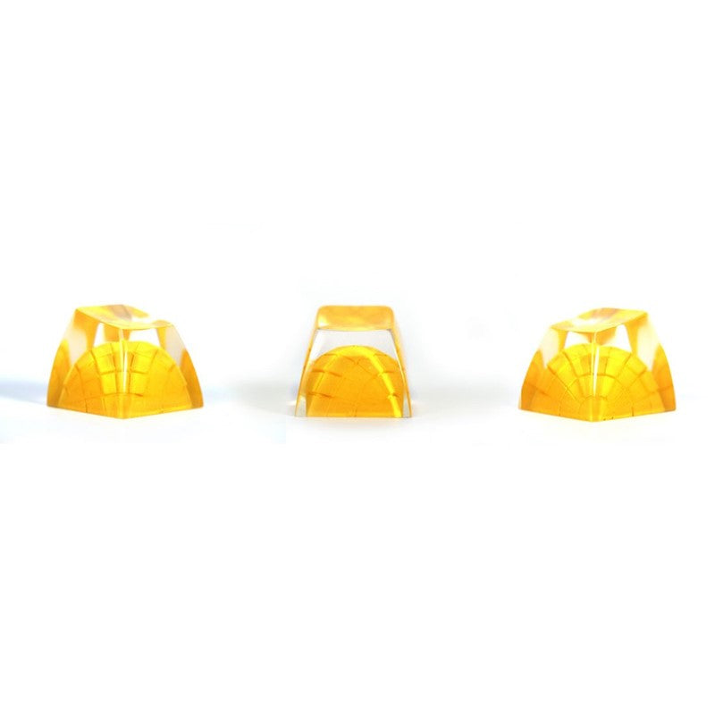 Vergo Customized SA R1 Profile Resin Mango Keycap For Mechanical Keyboard - Yellow