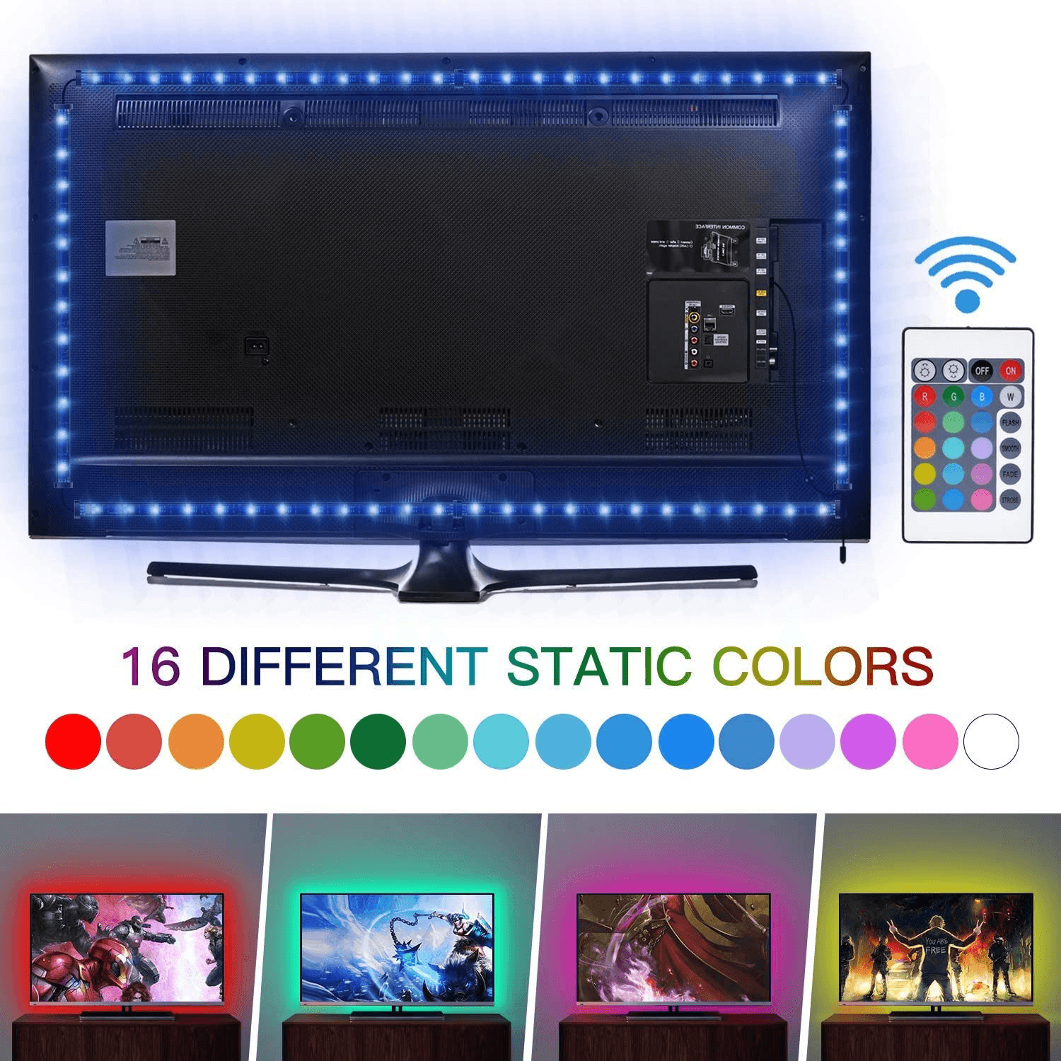 Twisted Minds RGB LED Strip USB Powered Light 5 Meters - Think24 Gaming & Gadgets Qatar