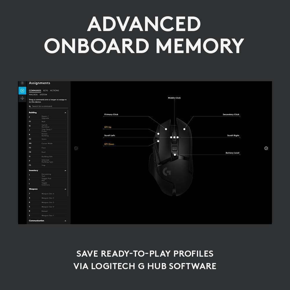 Logitech G502 LIGHTSPEED WIRELESS GAMING MOUSE
