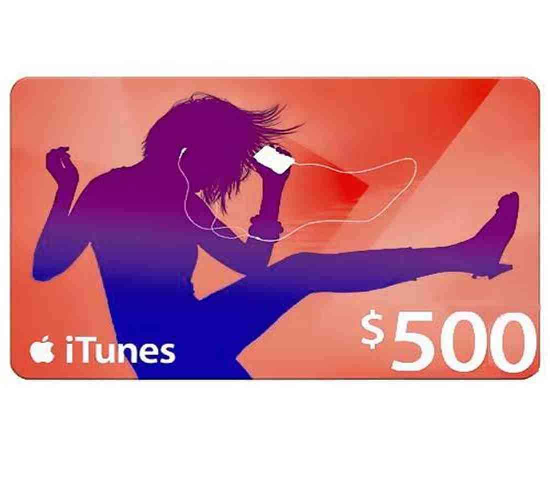 iTunes 500$ US - Email Delivery - BlinkQA | itunes