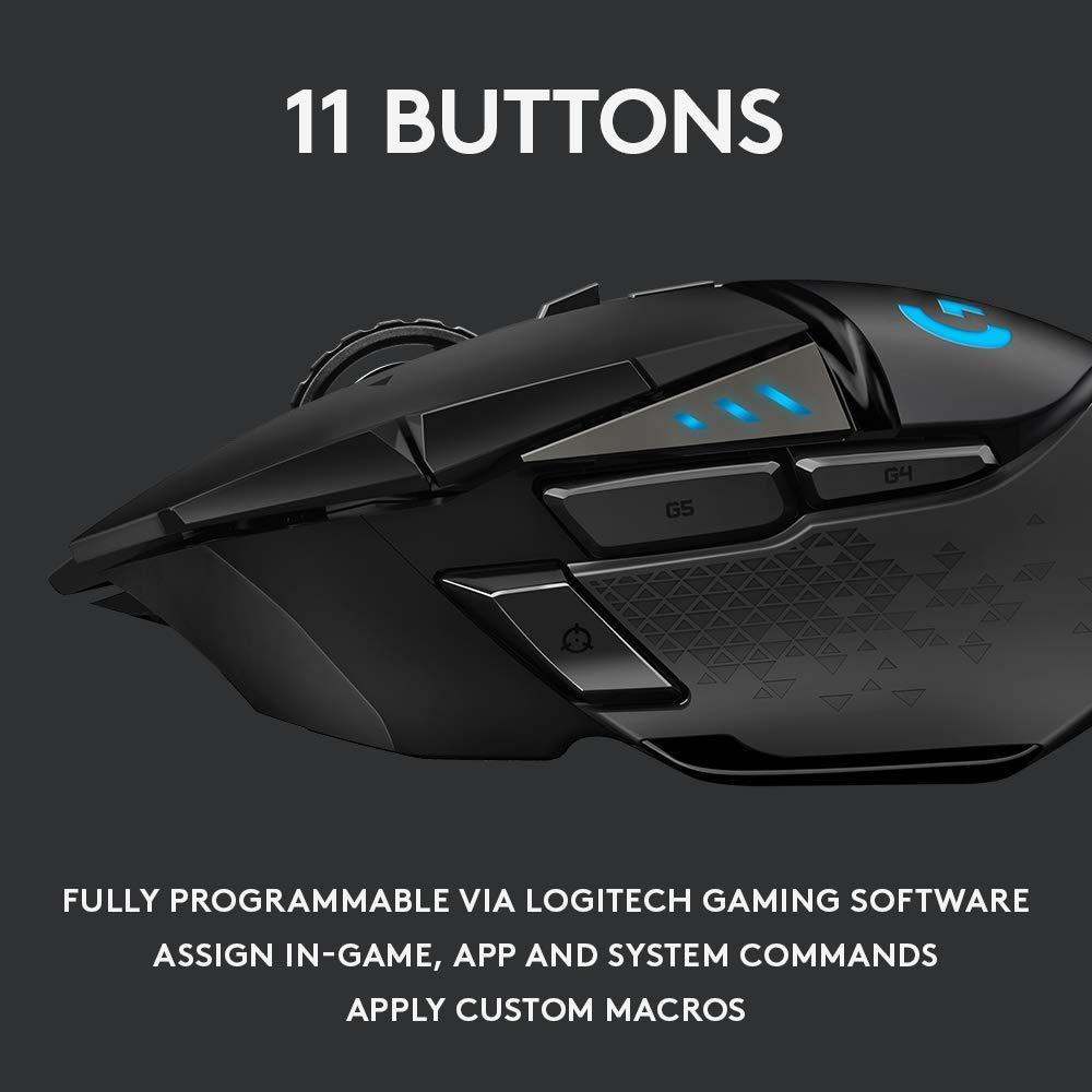 Logitech G502 price LIGHTSPEED WIRELESS GAMING MOUSE