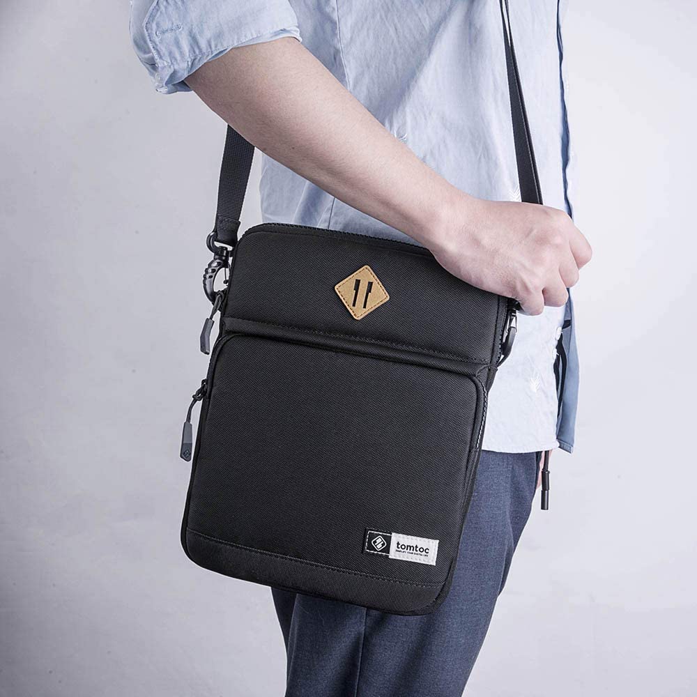 Tomtoc Basic-A20 Tablet Shoulder Bag 11 inch - Black