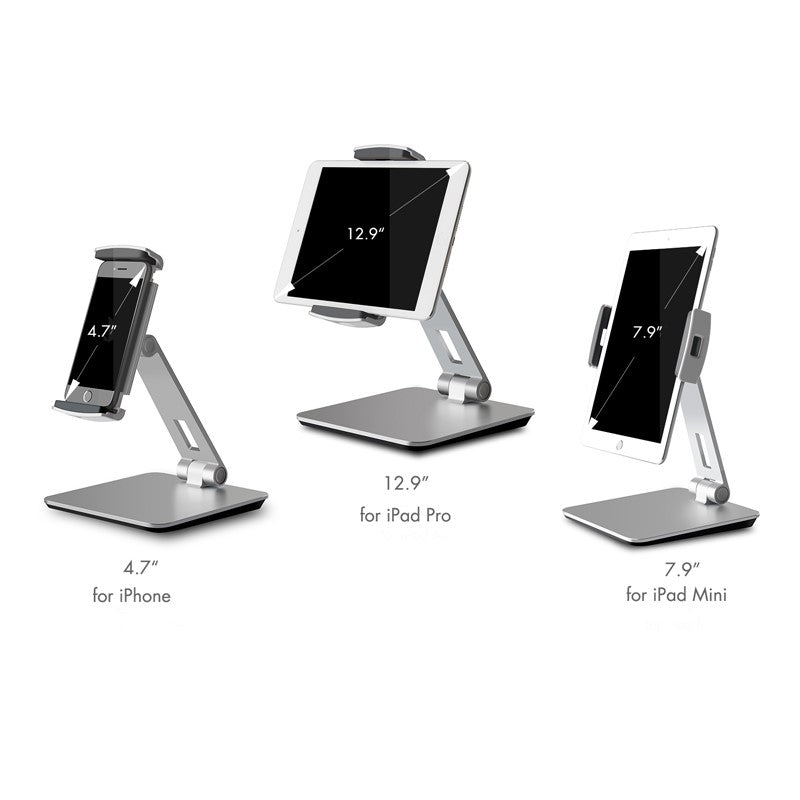 UPERGO AP-7XN Aluminum Alloy Adjustable Phone And Tablet Stand/Holder For upto 14