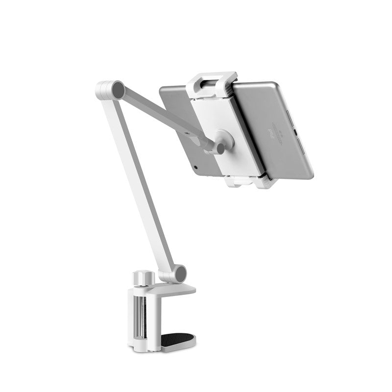 UPERGO AP-7LC Aluminum Alloy Long Arm Height Adjustable Phone And Tablet Stand/Holder For upto 13