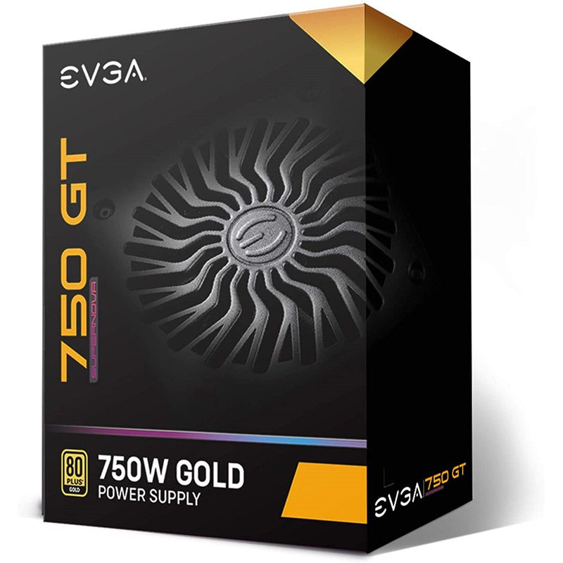 EVGA SuperNOVA GT 750 Watt 80 Plus Gold Fully Modular Gaming Power Supply