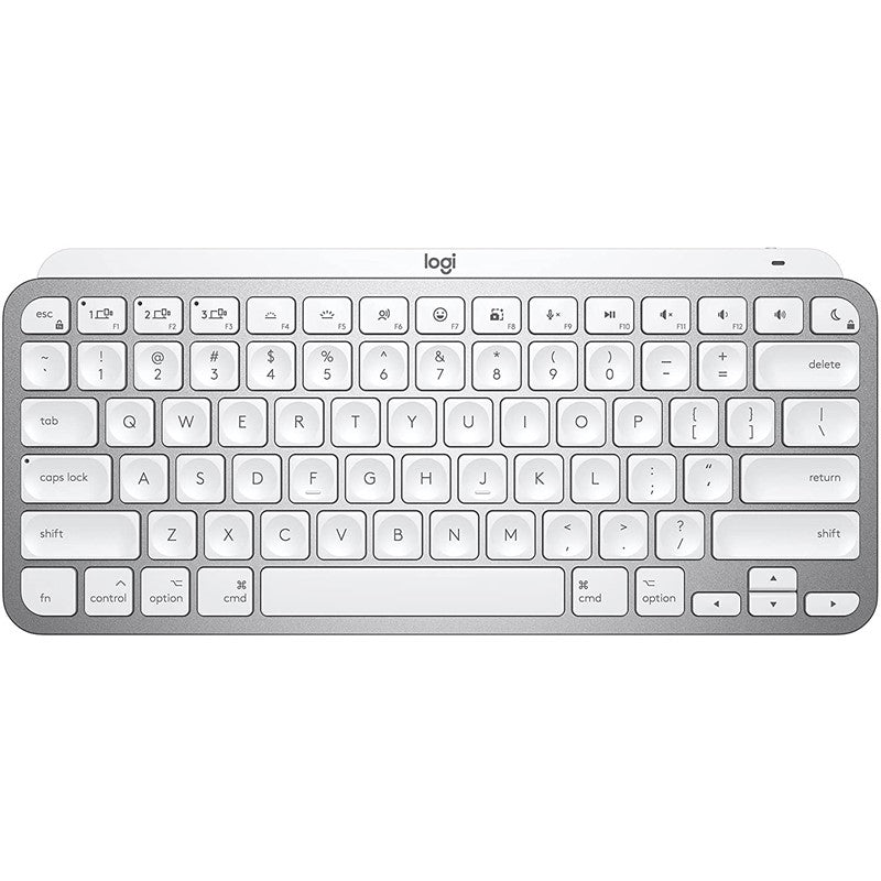 Logitech MX Keys Mini For Mac Wireless Illuminated Keyboard - English - Silver