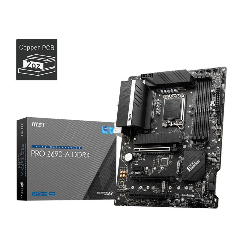 MSI PRO Z690-A DDR4 ATX Gaming Motherboard