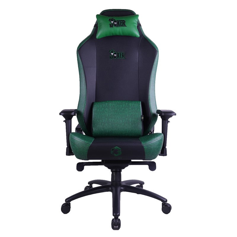 GAMEON Licensed Gaming Chair With Adjustable 4D Armrest & Metal Base - Joker
