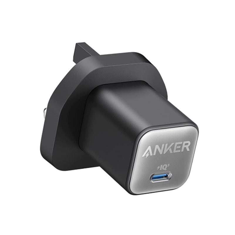 Anker USB C GaN Charger 30W, 511 Charger (Nano 3), PIQ 3.0 Foldable PPS Fast Charger, Black