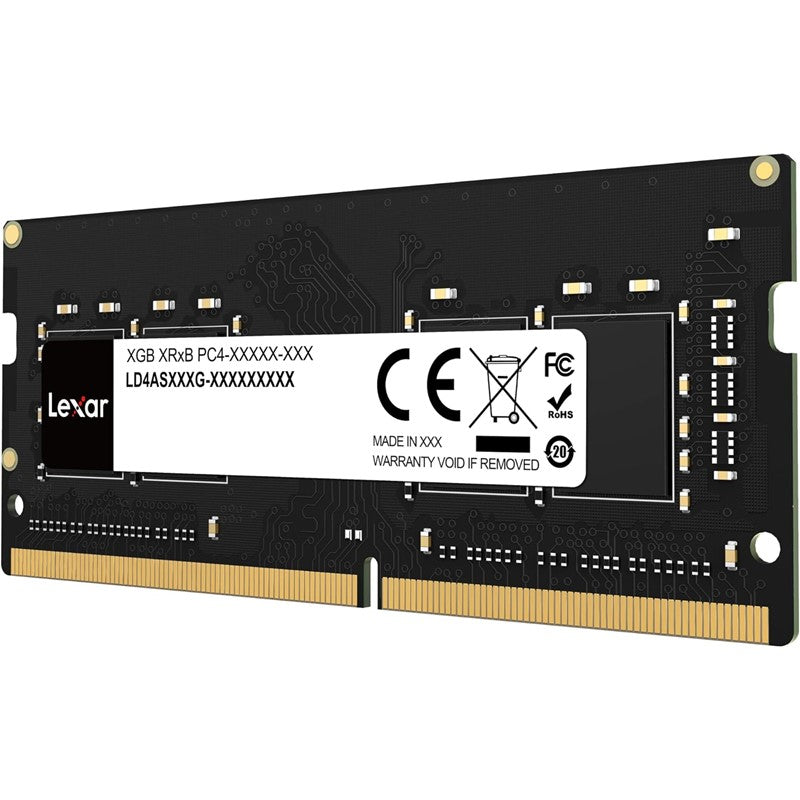 Lexar DDR4 16GB 260 PIN So-DIMM 3200Mbps, CL19, 1.2V